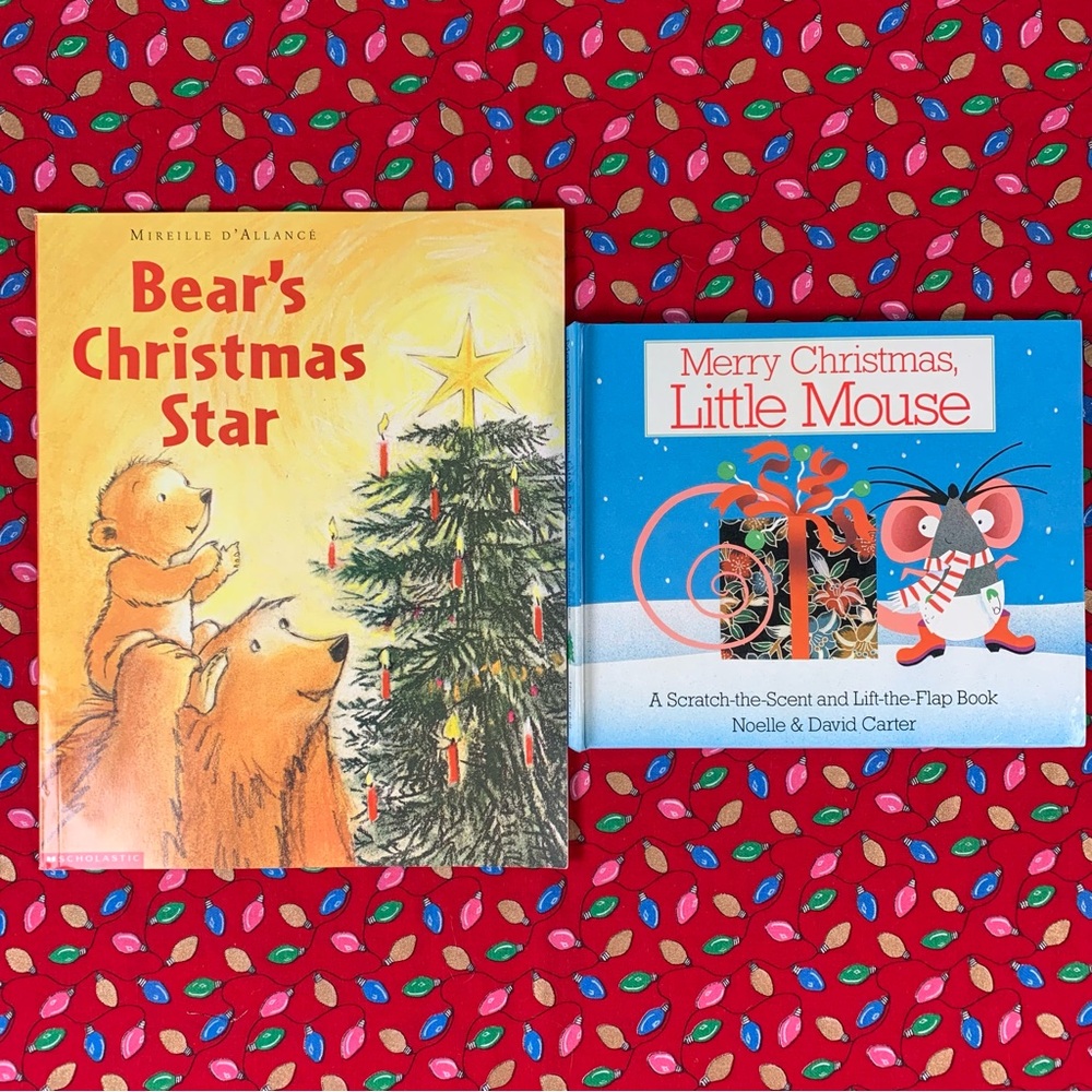 Set of Two Christmas-themed Children Stories.